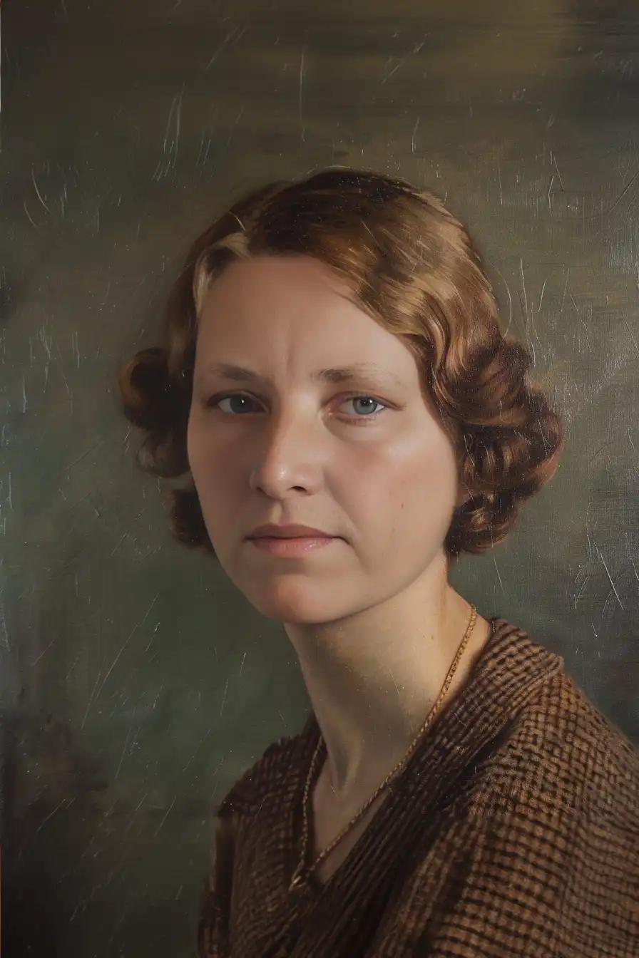 07 sandra 1920 stijl eenvoudige kledij